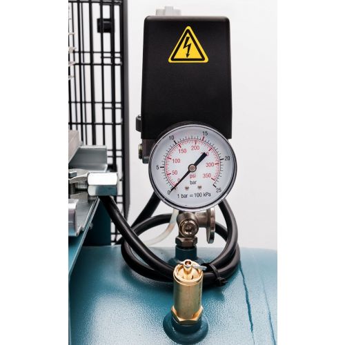 Kompresor dwutłokowy K 200-600 14 bar 4 KM/3 kW 400V 268 l/min 200 l (36500-N)